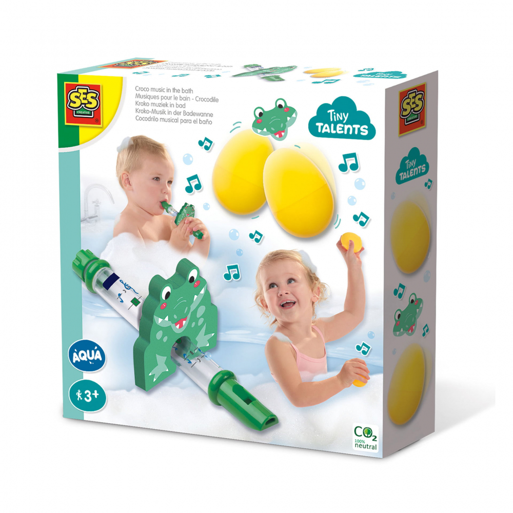 Fluier Baie Crocodil Ses Creative | Jucarie Educativa +3 Ani