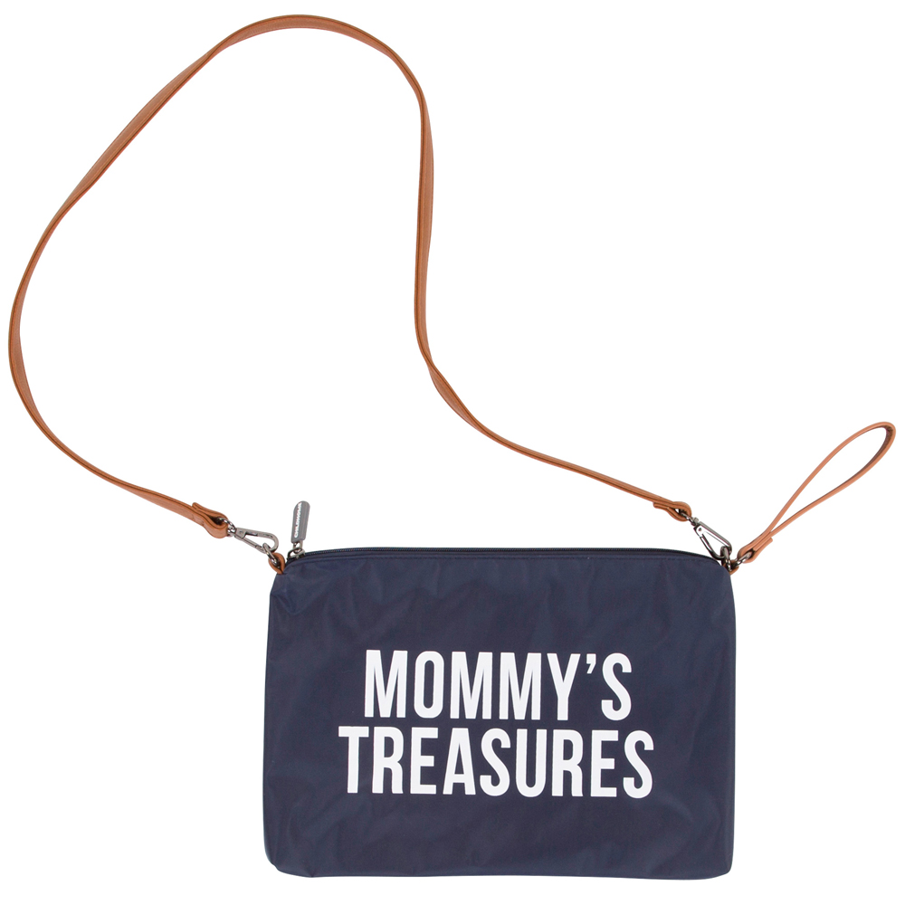 Poseta Childhome Mommy Clutch Bleumarin