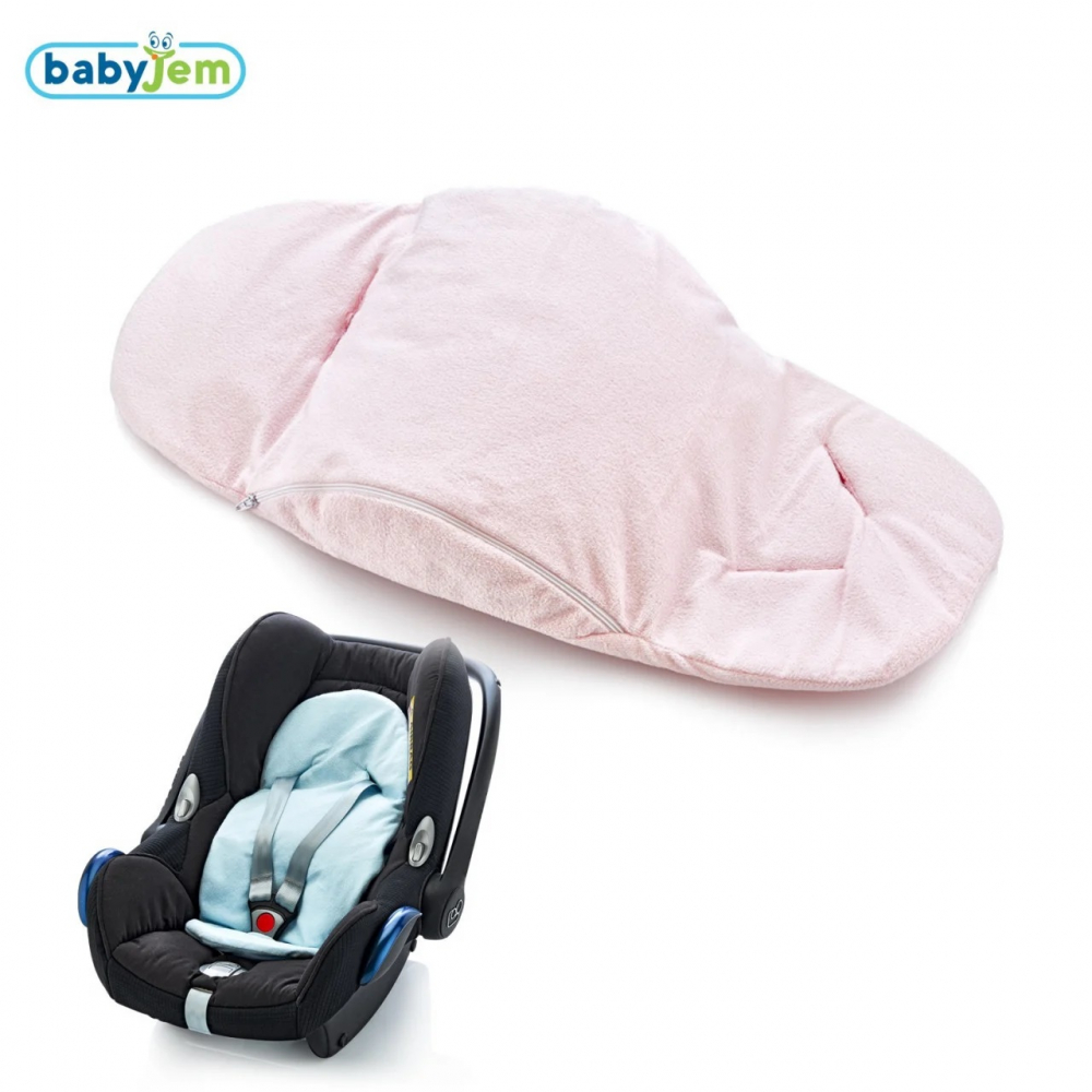 Reductor scaun auto BabyJem Carrier Pink 0-13kg