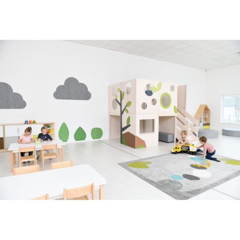 Complex Joacă Flora Moje Bambino - Lemn Interior - imagine 29