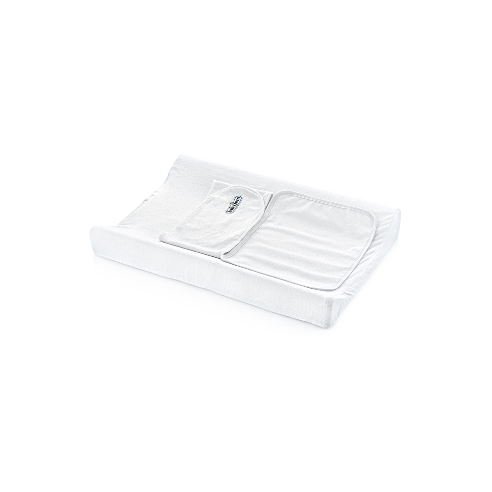 Saltea infasat BabyJem White cu husă detașabilă - imagine 2