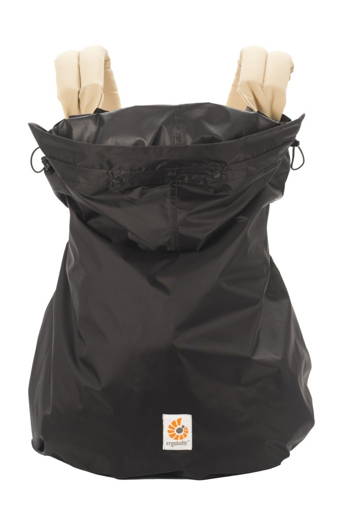 Protectie de ploaie Ergobaby Black | Impermeabila - imagine 2