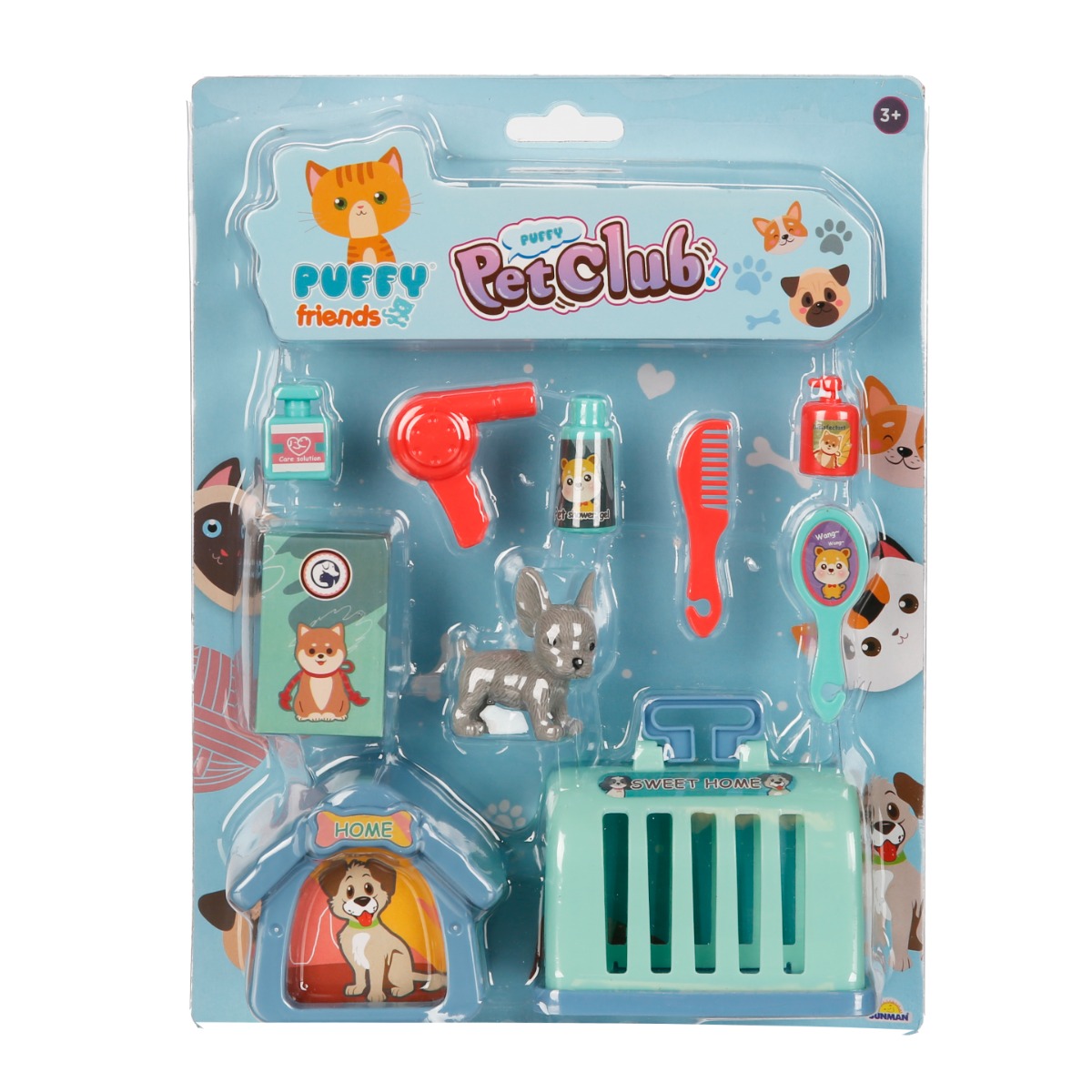 Puffy Friends Pet Club - Set Figurine Jucării