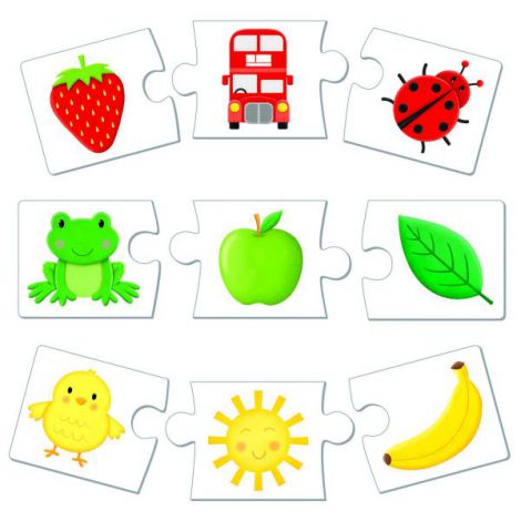 Set 6 Puzzle-uri Lumea Culorilor Galt, 18 Luni+ - imagine 3