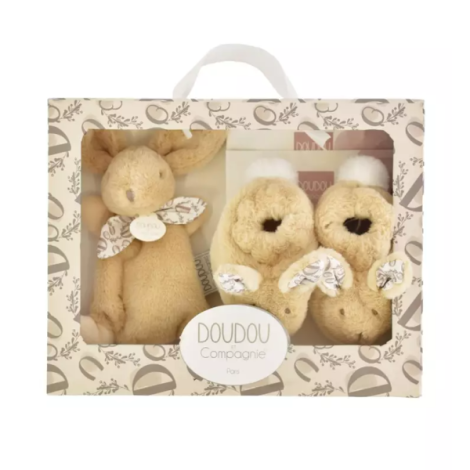 Set Iepuras Doudou et Compagnie - Prietenul bebelusului