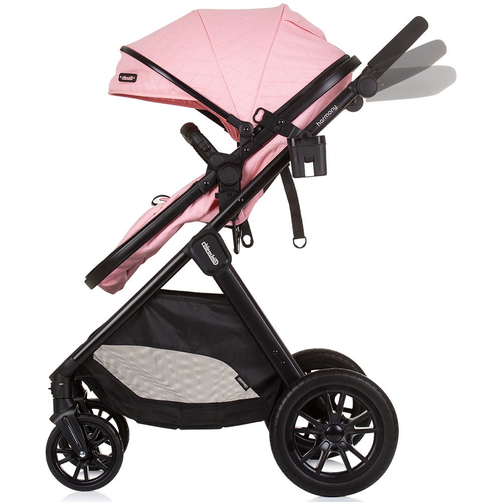 Carucior Chipolino Harmony 2 in 1 Flamingo, 0-22kg - imagine 4