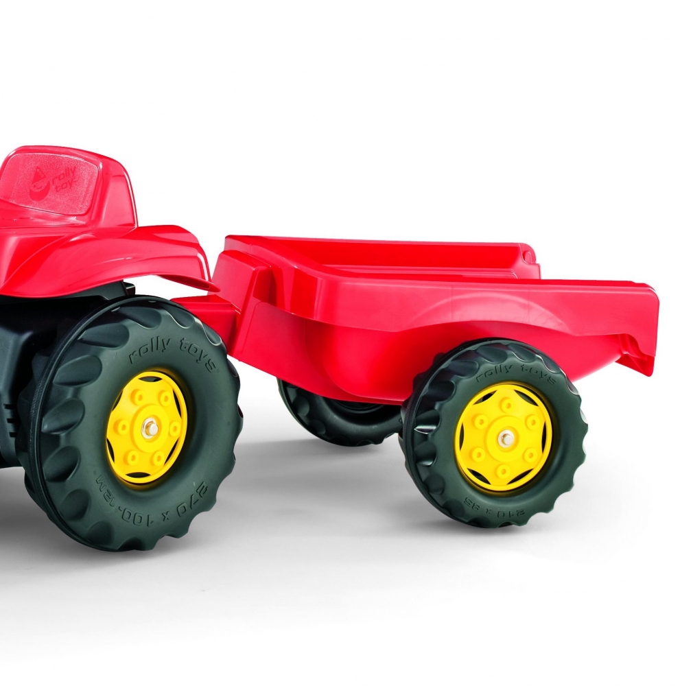 Tractor Rolly Kid X Rosu cu Remorca si Cupa - imagine 2