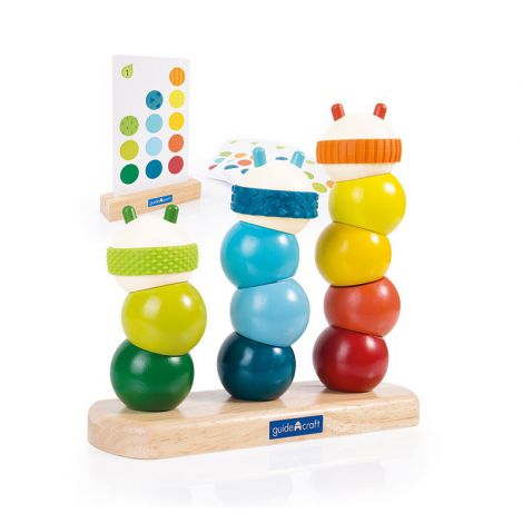 Omizi Colorate Guidecraft | Stivuire Creativă 2-5 Ani - imagine 3