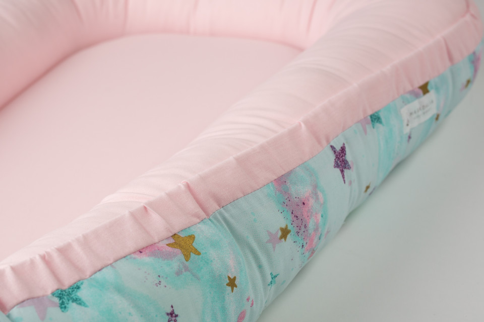 Babynest Luna Pink Maradalia - Sigurță și Confort - imagine 2