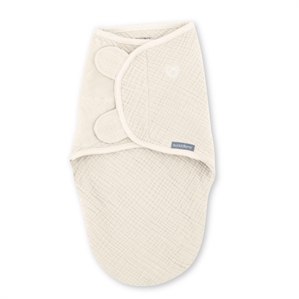 Ingenuity Swaddle Me Muslin 0-3 luni - imagine 5