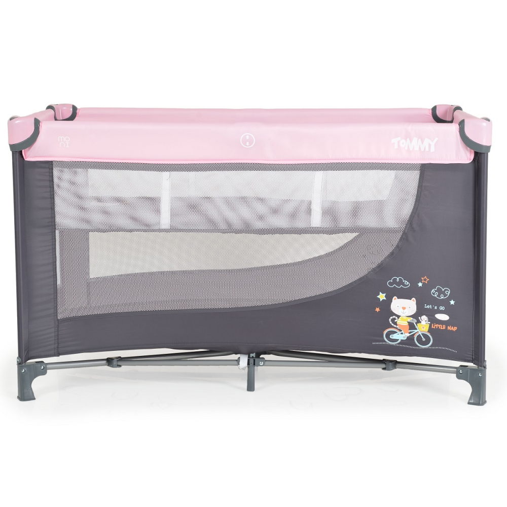 Patut Pliabil Moni Tommy Pink, 2 Nivele - imagine 9