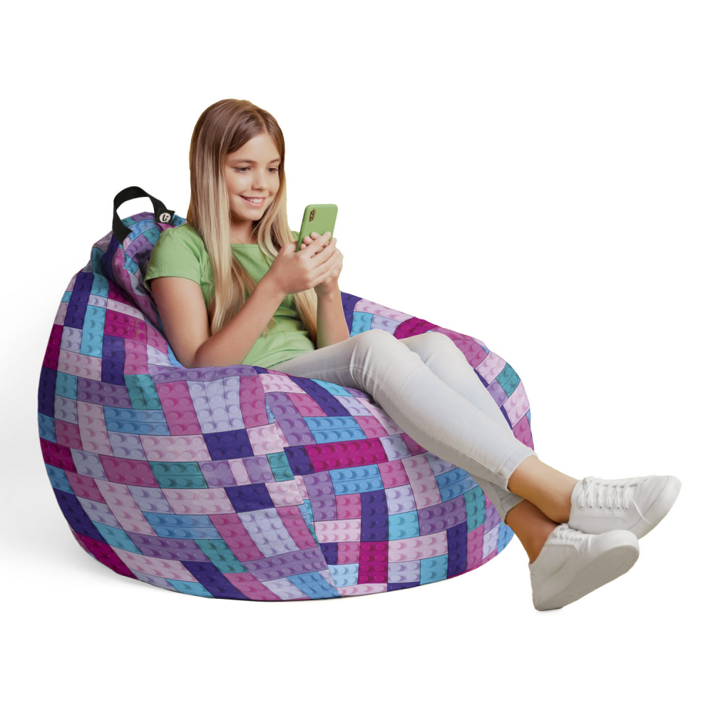 Husă Bean Bag Para Mov Updeco, Fără Umplutură - imagine 4