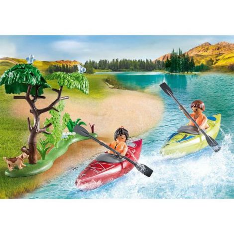 Playmobil Camping Langa Rau - Aventură în Natură - imagine 2