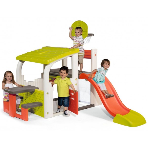 Centru de joacă Smoby Fun Center pentru exterior - imagine 4