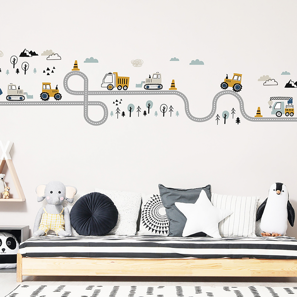 Sticker Autoadeziv Tractorase Sipo | Decor Cameră - imagine 7