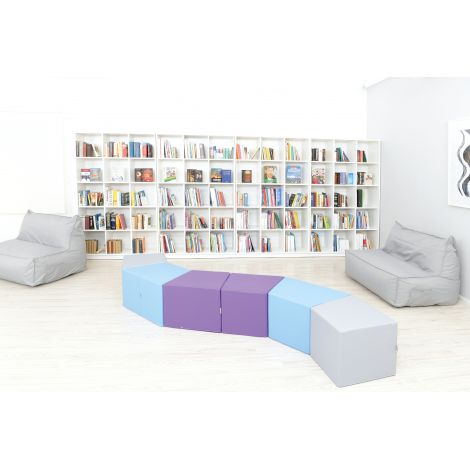 Set 6 Scaune Spuma Moje Bambino - Ignifug - imagine 11