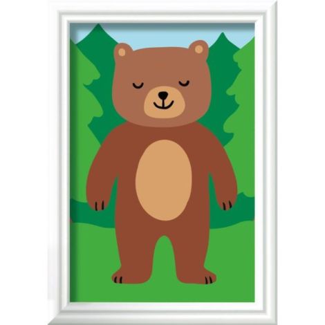Ravensburger CreArt Pictura Urs Sălbatic pentru Copii - imagine 3