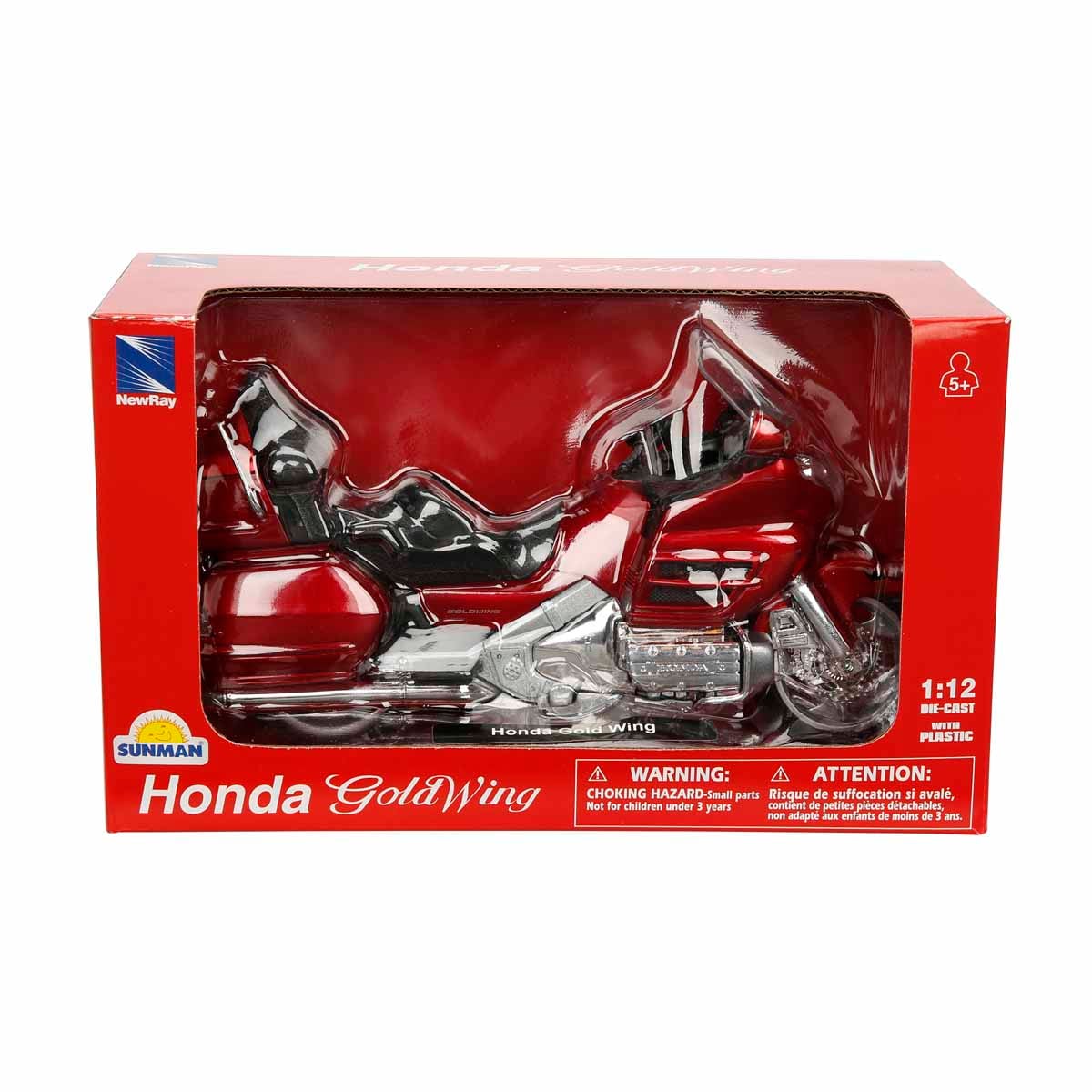 Model Honda Gold Wing 2010 1:12 New Ray