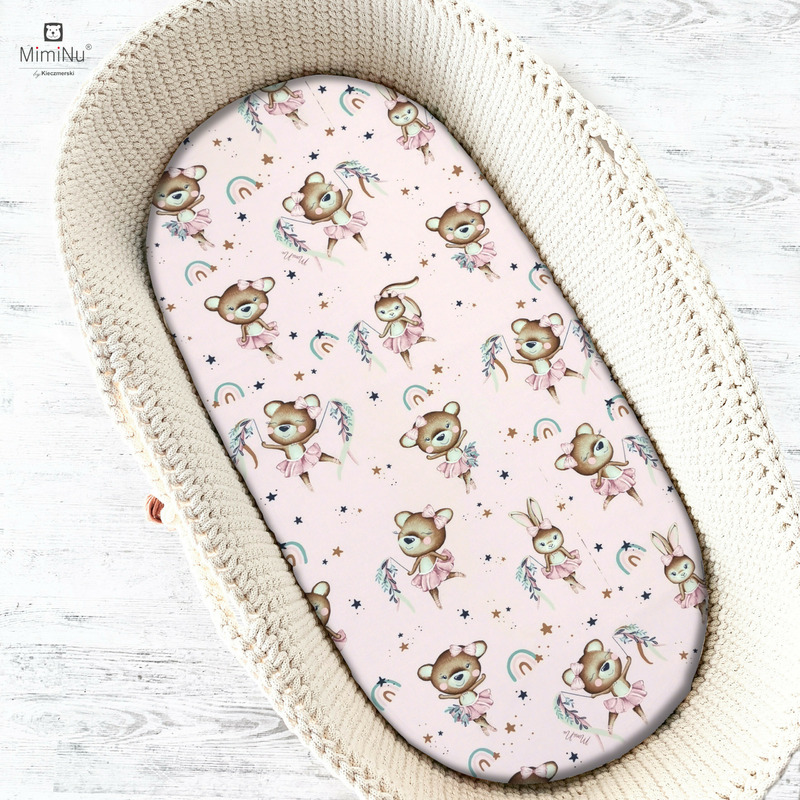 Cearceaf Miminu Landou Little Ballerina Pink - imagine 3