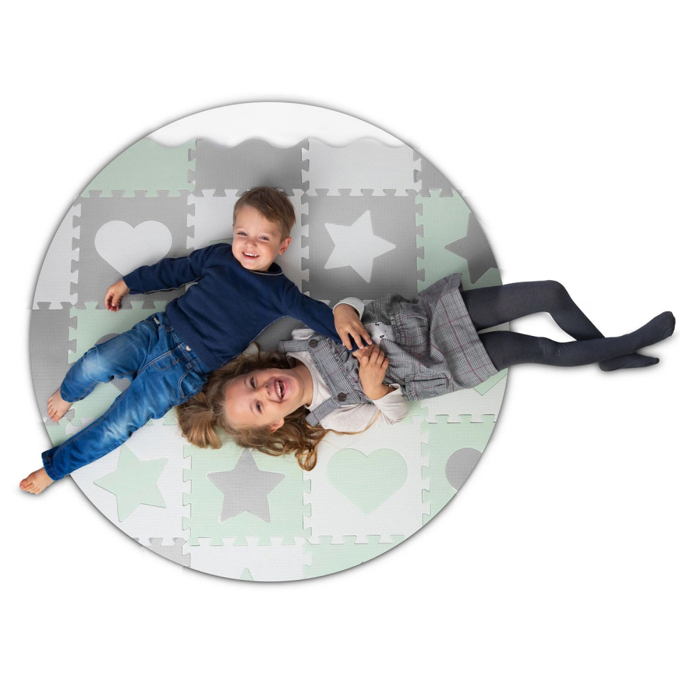Covoras Puzzle Ricokids EVA 151x151 cm GriMenta - imagine 6