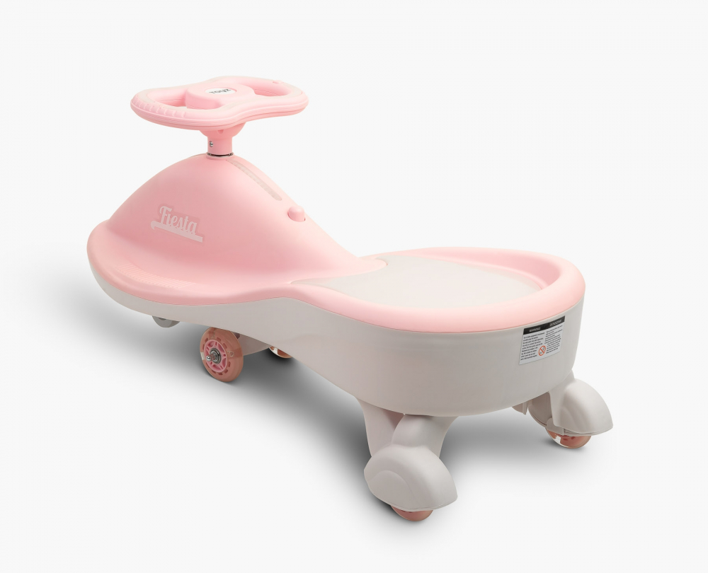 PlasmaCar Toyz Fiesta Roz - Fără Pedale, Cu Muzică - imagine 6
