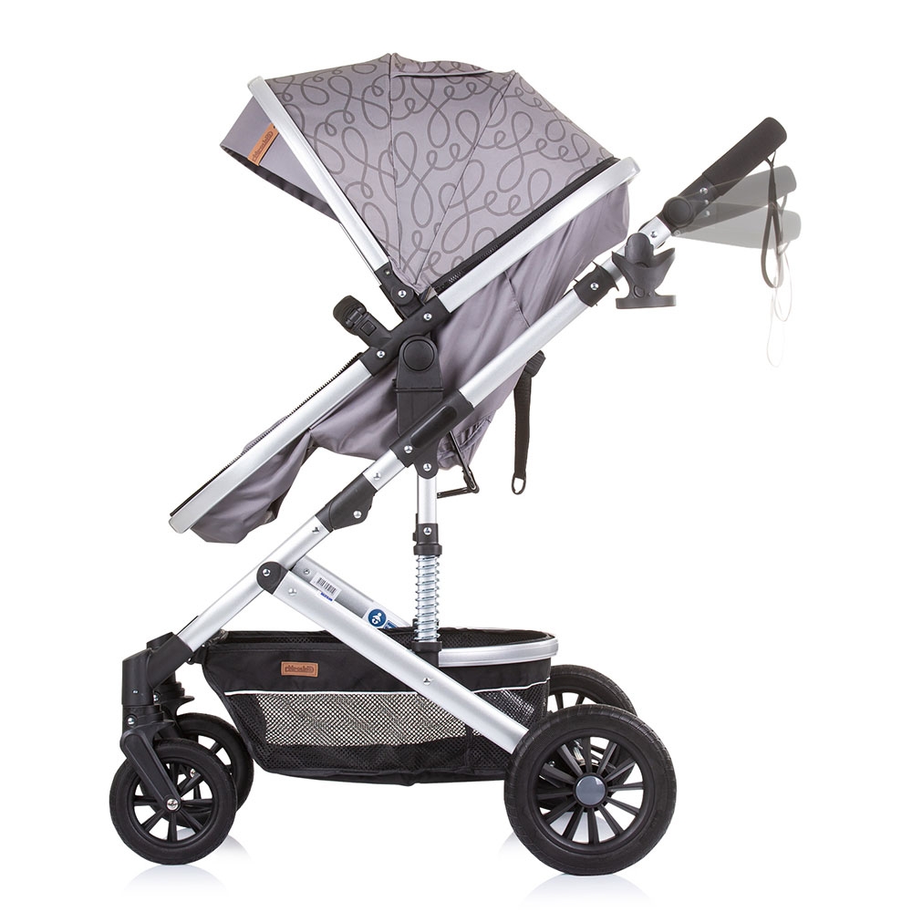 Chipolino Estelle 2 in 1 Glacier - Carucior Landou - imagine 6