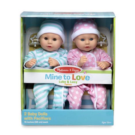 Set Păpuși Melissa & Doug Luke și Lucy - imagine 3