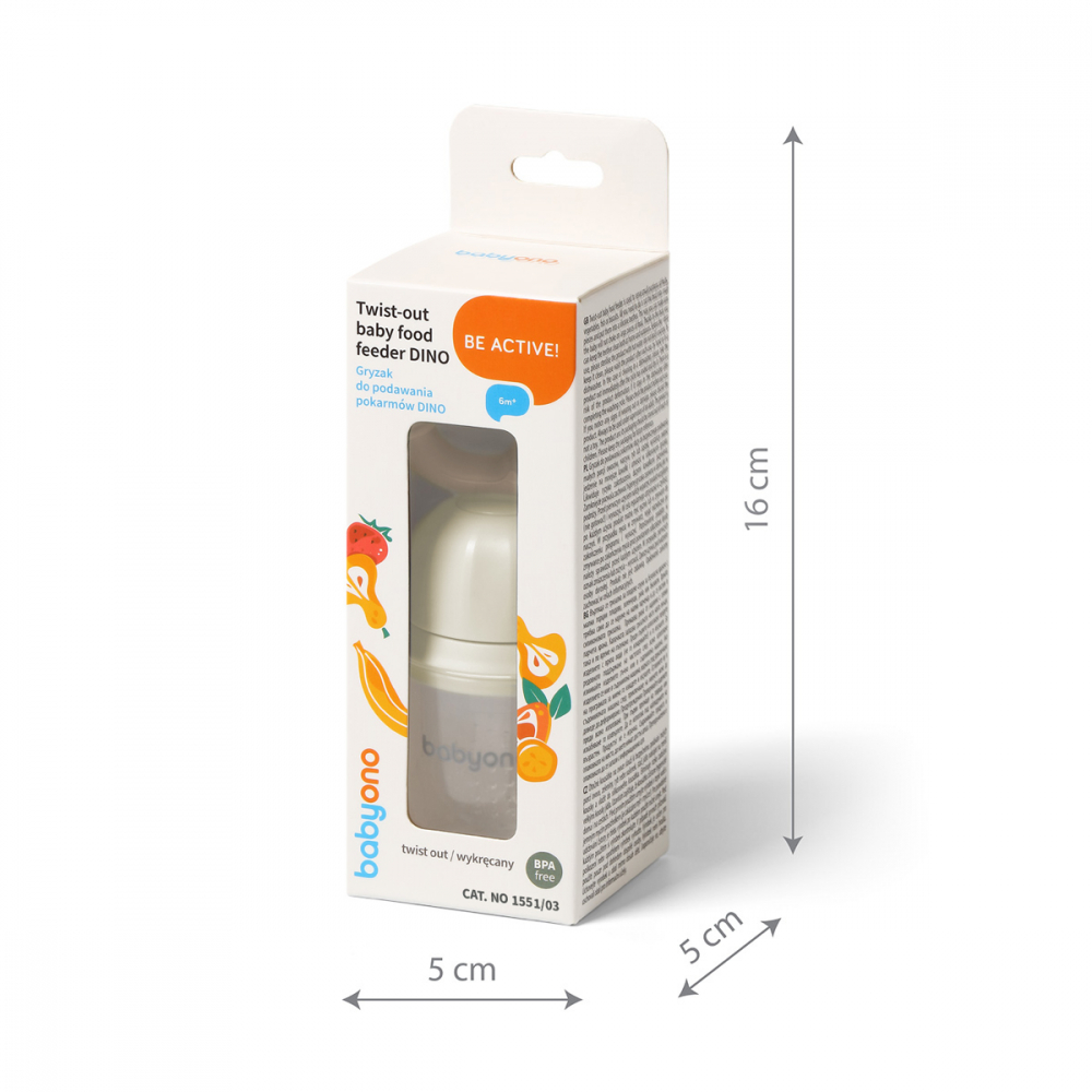 Dispozitiv Hranire Babyono Dino | Siguranta Mancat - imagine 3