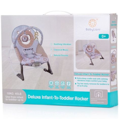Scaun balansoar Chipolino Melody cu vibrații - imagine 5