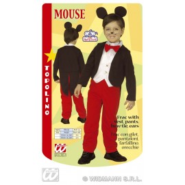 Costum Carnaval Copii Soricel cu Frac Widmann - imagine 3