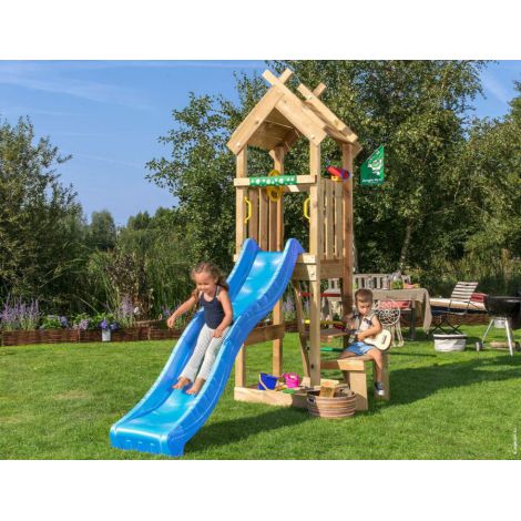 Jungle Gym Totem: Complex Joacă cu Tobogan și Nisipar - imagine 3