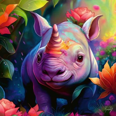 Puzzle Puiuti Animale Ravensburger 3x49 piese - imagine 2