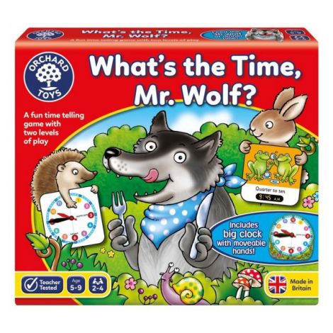 Cat Este Ceasul Domnule Lup | Orchard Toys - Joc Educativ