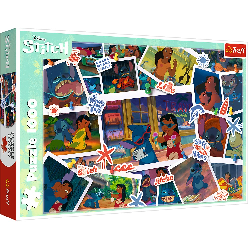 Puzzle Trefl Disney 1000 piese Lilo și Stitch