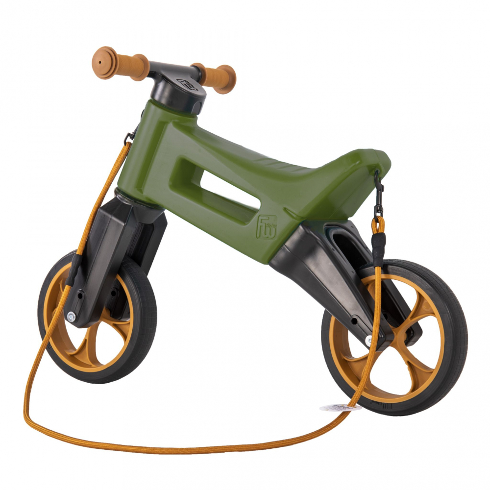 Funny Wheels Rider SuperSport 2 în 1 Khaki, 18+ luni - imagine 6