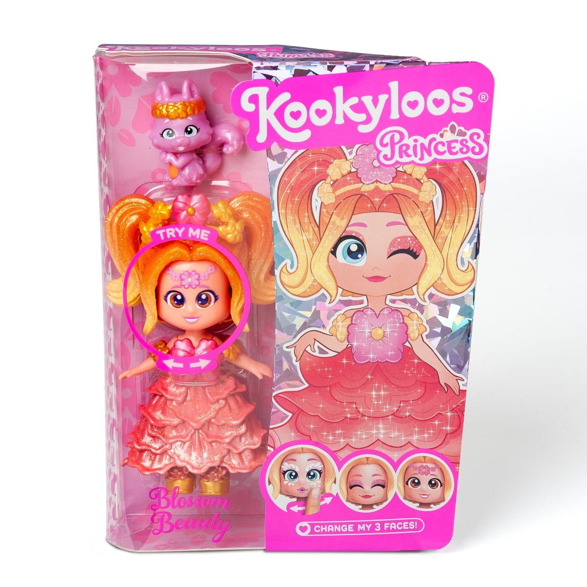 Papusa Kookyloos Princess Blossom Beauty + Accesorii