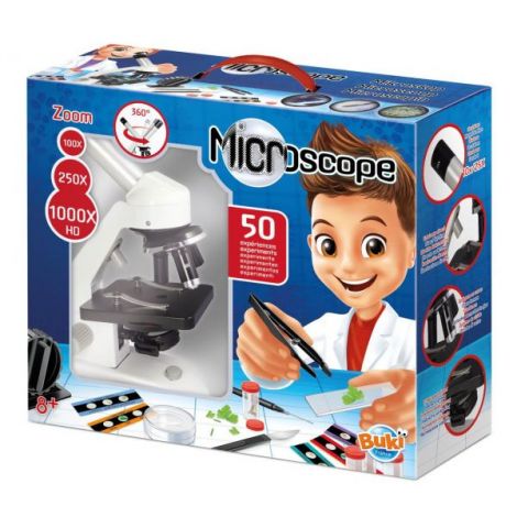 Microscop Buki France 50 Experimente 8+ Ani