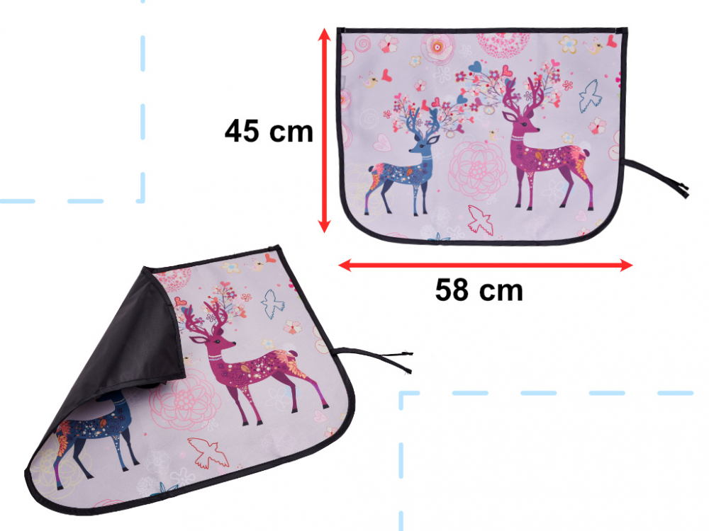 Parasolar Auto Magnetica Deer | Protectie UV - imagine 2