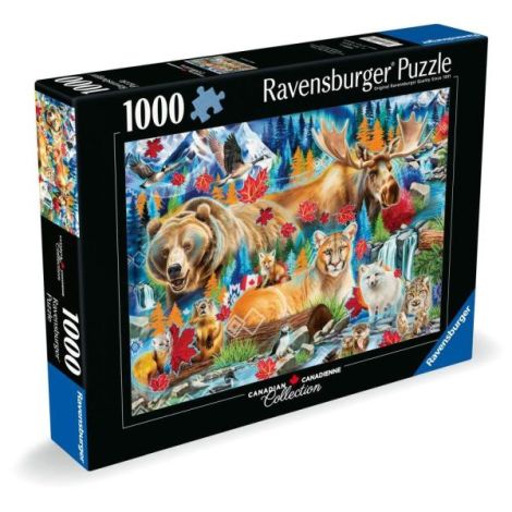Ravensburger Puzzle Salbaticia Canadei 1000 piese - imagine 2