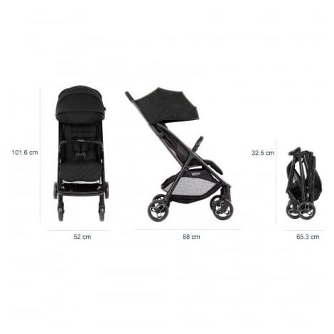 Graco Myavo 3 in 1 Midnight - Carucior Ultra Usor - imagine 9