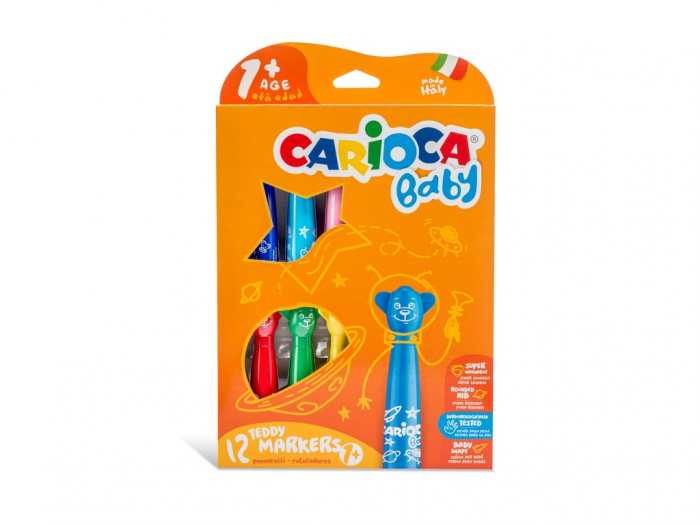Carioca Baby 1+ 12 seturi - Non-toxice și Sigure