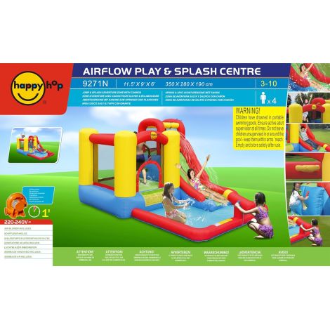Happy Hop Jump & Splash Spațiu Gonflabil cu Apă - imagine 10