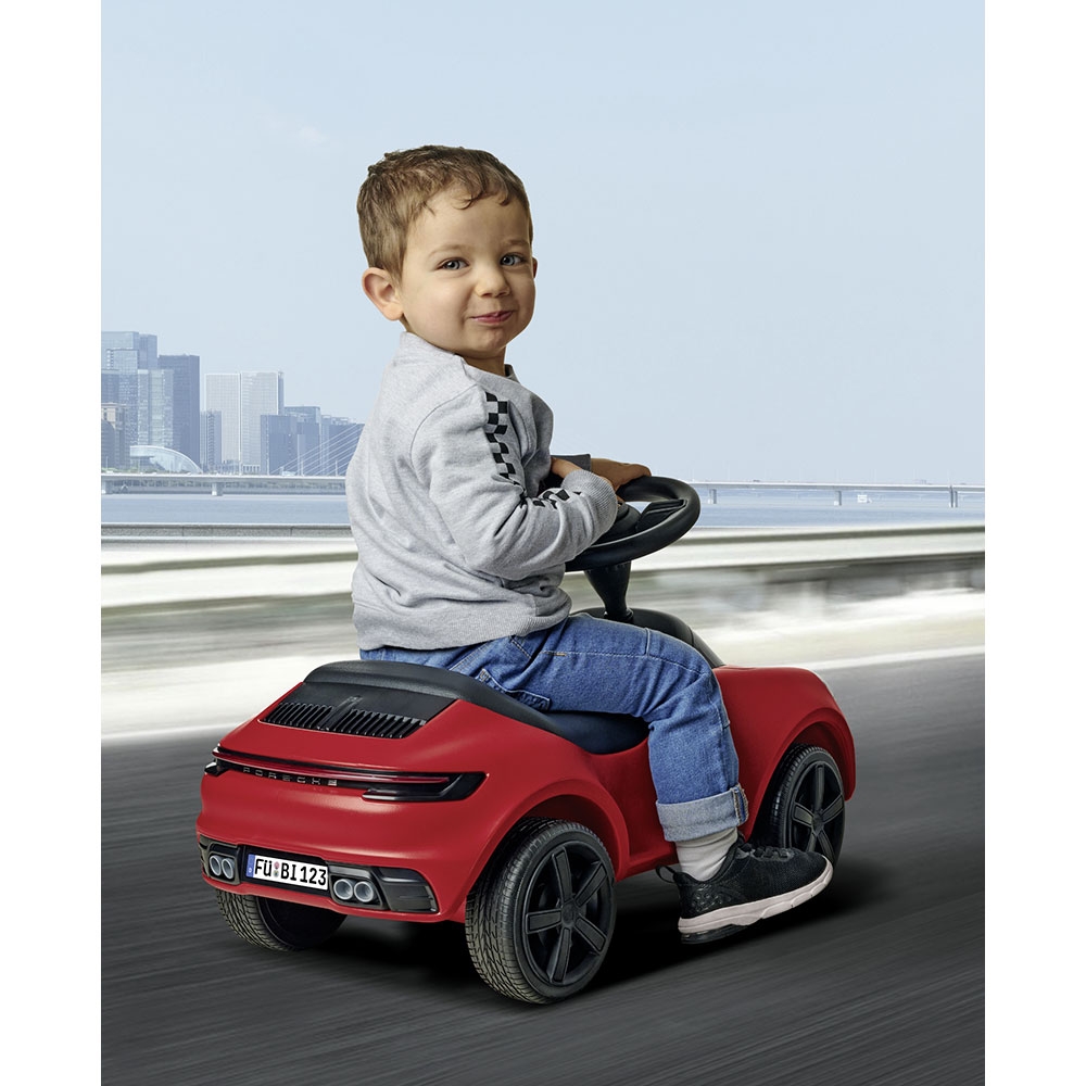 Big Baby Masina Porsche 911 Fara Pedale, 1.5-50kg - imagine 6