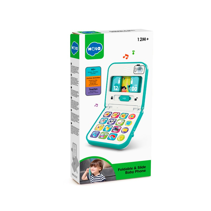 Jucării Bebe Telefon Pliabil și Glisant pentru Copii