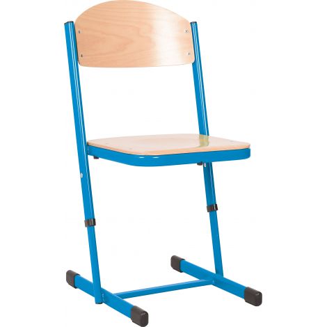 Scaun școlar ajustabil Moje Bambino, albastru, m. 5-6