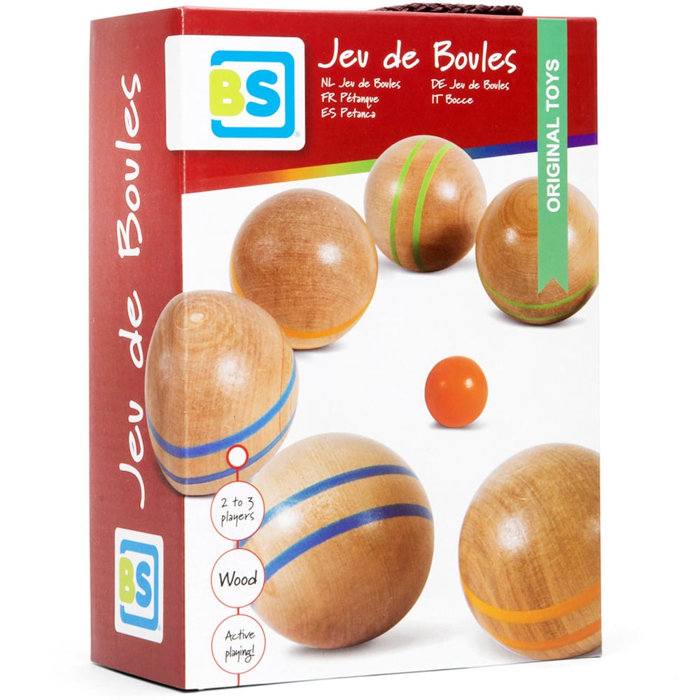 Joc Petanque Bile Lemn BS Toys