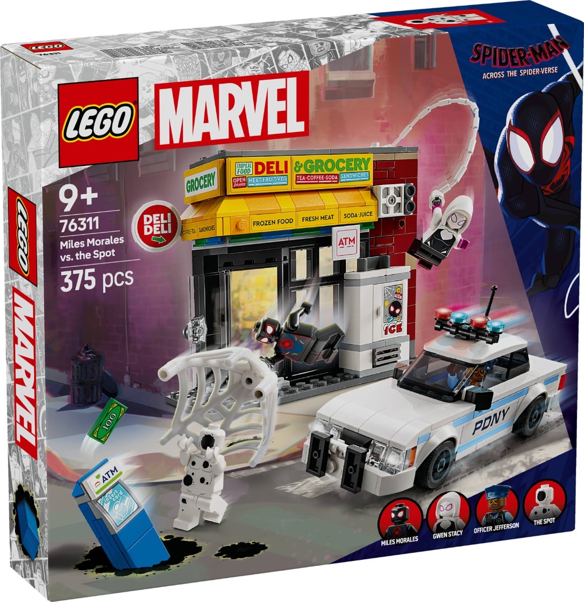 LEGO Spider-Verse Miles Morales vs. Spot 76311