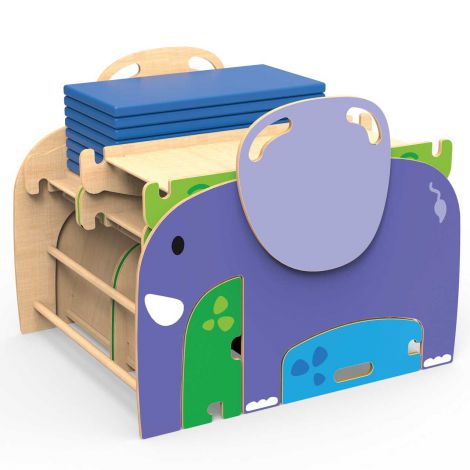 Complex Joacă Modular Elefant Beleduc - Lemn - imagine 2