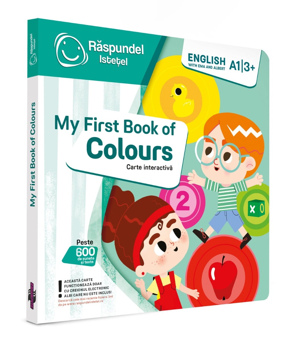 My First Book of Colors Raspundel Istetel
