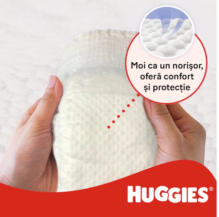 Huggies Ultra Comfort Mega Pack 156 Scutece Nr.3 - imagine 2